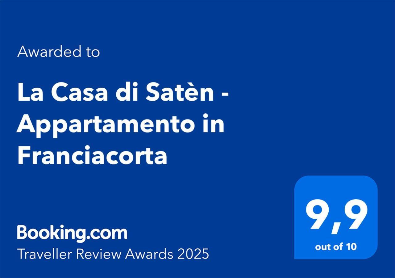 La Casa Di Saten - Appartamento In Franciacorta Erbusco Extérieur photo